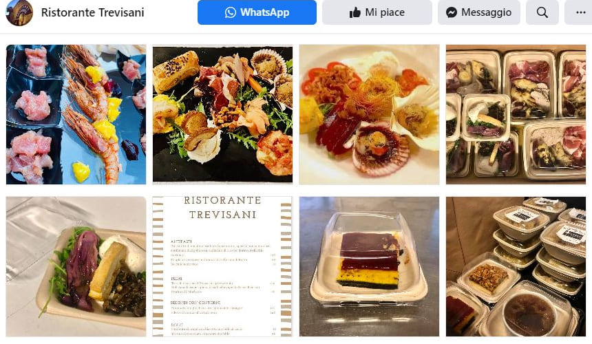 Segui la nostra pagina Facebook. Ristorante Trevisani a Bassano, Vicenza