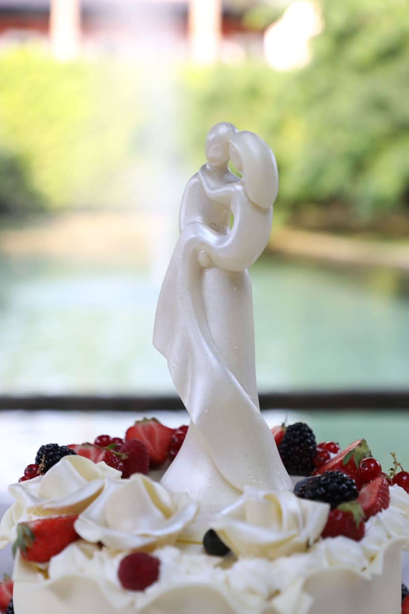 Possibilità di scelta per la torta nunziale e buffet di dolci. Villa Damiani, menu personalizzato. Bassano, Vicenza